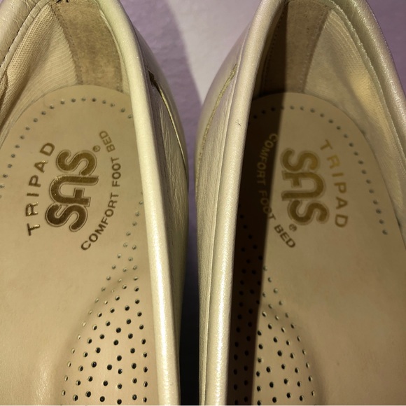 SAS Tripad Simplify Leather Loafer, Pearl Bone, 7.5 - Picture 4 of 17